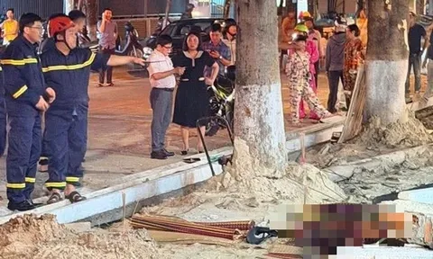 Đà Nẵng: Nam công nhân tử vong thương tâm sau vụ sập tường khi thi công vỉa hè