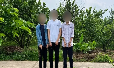 Công an vừa bắt nhóm “cướp nhí” ở Long Biên, bất ngờ với chiếc xe dùng để gây án