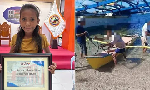 Bơi hơn 5 tiếng giữa biển động, cứu sống 3 người sau vụ lật thuyền, bé gái 12 tuổi khiến nhiều người khâm phục