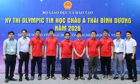 Tin vui: Học sinh Việt Nam giành 6 huy chương tại Olympic Tin học Châu Á Thái Bình Dương 2026