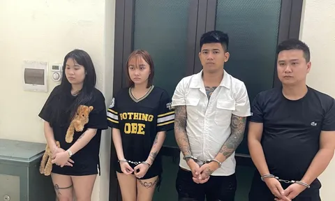 Biến nhà trọ thành chốn "bay lắc", 2 "hot girl" Lương Thị Lan và Lìm Thị Nga bị bắt