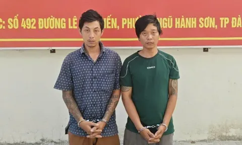Đi lòng vòng tìm “con mồi” để lấy tiền chơi game,  Dương Trung Nghĩa và Nguyễn Anh Hùng gây ra hàng loạt vụ cướp giật, trộm cắp tài sản ở Đà Nẵng