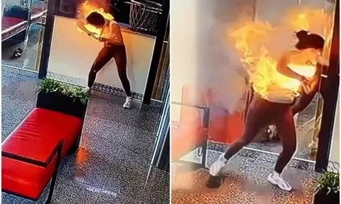 Đang sử dụng như bình thường, cô gái không ngờ chiếc điện thoại lại biến thành "quả bom" nổ sát mặt, bật khóc khi nhìn mình trong gương