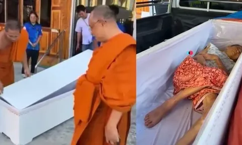 Tiếng gõ yếu ớt phát ra từ quan tài trước giờ hỏa táng, hé lộ sự thật bên trong khiến mọi người hoảng hốt