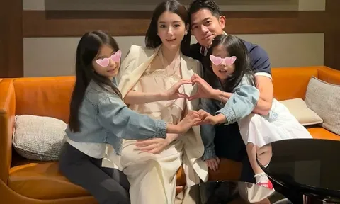 Hiếm hoi lộ diện cùng chồng và 3 con, "Lọ lem" lấy đại gia hơn 22 tuổi khiến dân mạng chỉ chú ý một khoảnh khắc