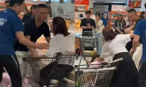 Vợ bắt quả tang chồng ngoại tình ngay giữa siêu thị, người đàn ông có hành động gây phẫn nộ nhưng phản ứng của bé gái 5 tuổi mới khiến tất cả chú ý