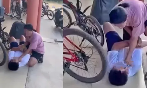 Con trai bị bạn bắt nạt, người mẹ xông thẳng vào trường "hỏi tội" học sinh khiến cảnh sát phải vào cuộc: Đoạn video gây tranh cãi
