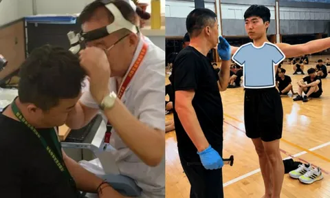 Những tiêu chí khắt khe khi khám tuyển quân ở Trung Quốc: Kẹp gạc vào nách 10-20 giây, đứng cách 1 mét vẫn thấy mùi có thể không đạt