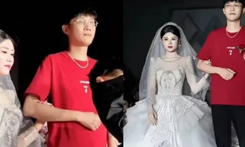 Đưa con gái 21 tuổi về nhà chồng, con rể tương lai mất một lúc mới tin đó là bố vợ, dân mạng liên tục hỏi tuổi thật