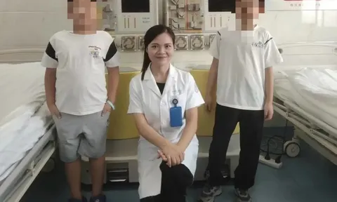 Cậu bé 10 tuổi dù bật khóc vì sợ kim tiêm vẫn nằm yên 4 giờ, tự động viên mình phải mạnh mẽ để cứu mẹ khiến ai cũng cảm động