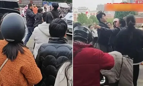 Đưa con đi học cùng bạn trai, người mẹ đơn thân bất ngờ "đụng độ" gia đình anh trước cổng trường