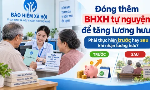 Đóng thêm BHXH tự nguyện để tăng lương hưu: Phải thực hiện trước hay sau khi nhận lương hưu?