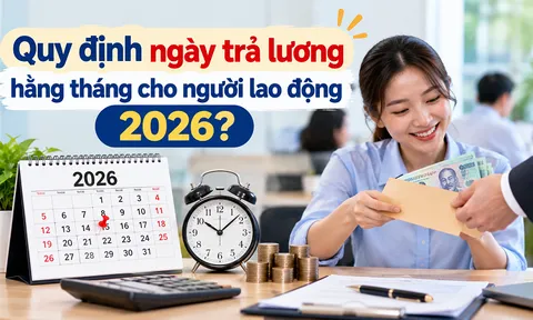 Quy định ngày trả lương hằng tháng cho người lao động 2026? Công ty chậm trả lương có bị phạt không?