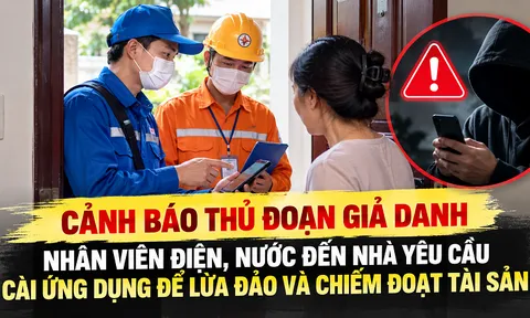 Tất cả người dân thanh toán tiền điện, nước chú ý: Nếu có người tự xưng nhân viên đến nhà yêu cầu làm việc này, tuyệt đối không làm theo
