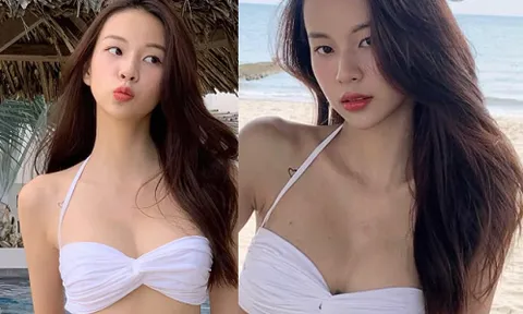 Chân dài Hà Nội từng là học trò cưng của Hồ Ngọc Hà, 19 tuổi đã nổi tiếng, nay diện bikini khoe vóc dáng quyến rũ