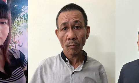 Hà Thị Hằng cùng 2 người đàn ông bị tạm giữ