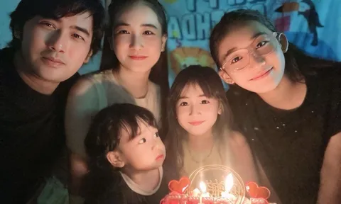 Nữ sinh cấp 3 được nam thần VTV theo đuổi từ năm 16 tuổi: Kết hôn sớm, là mẹ 3 con vẫn trẻ trung như thời đi học