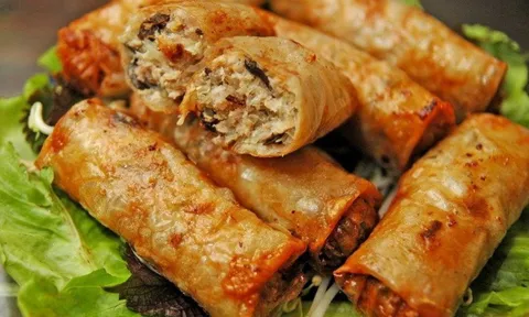 Rán nem cứ làm thêm một bước: Nem giòn rụm, thơm phức, để lâu không ỉu, 10 cái đẹp như 10