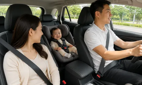 Từ 1/7/2026: Các loại xe ô tô được miễn lắp ghế trẻ em