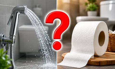Dùng vòi xịt hay giấy vệ sinh thì tốt hơn?