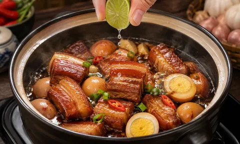 Tại sao bạn nên vắt vài giọt nước cốt chanh vào nồi thịt kho tàu?