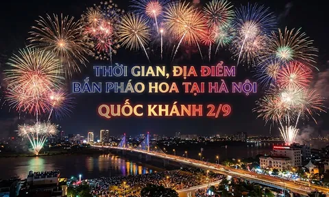 Quốc Khánh 2/9/2026: Chi tiết thời gian, địa điểm bắn Pháo Hoa tại Hà Nội