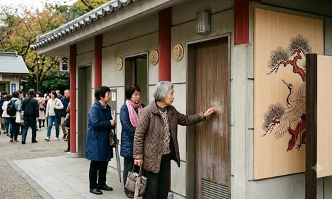 Tại sao người Nhật thường gõ cửa trước khi vào nhà vệ sinh công cộng?