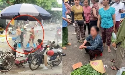 Cái kết cuối cùng của chủ quán hải sản xịt vòi nước tăng áp vào mặt người bán rau