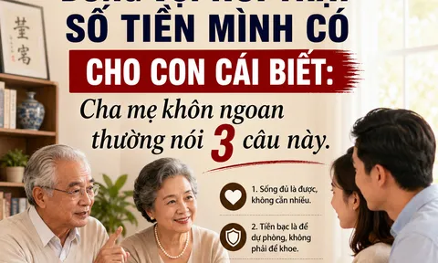 Về già, đừng vội nói thật số tiền mình có cho con cái biết: Cha mẹ khôn ngoan thường nói 3 câu này