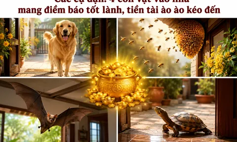 Các cụ dặn: 4 con vật vào nhà mang điềm báo tốt lành, tiền tài ào ào kéo đến, đừng dại đuổi đi mất hết lộc