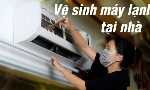 Cách vệ sinh điều hoà sạnh bong đơn giản tại nhà: Ai cũng làm được, không tốn tiền gọi thợ