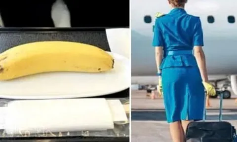Vì sao tiếp viên hàng không thường mang theo 1 quả chuối trên máy bay? Hoá ra để làm điều này