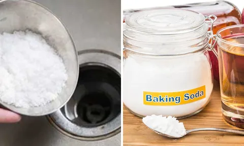 Đổ baking soda xuống cống: Bạn sẽ bất ngờ với công dụng tuyệt vời
