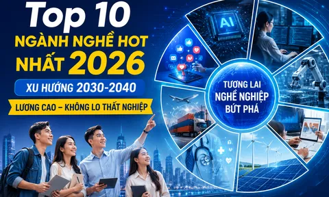 Top 10 ngành nghề Hot nhất 2026: Xu hướng 2030-2040, lương cao không lo thất nghiệp