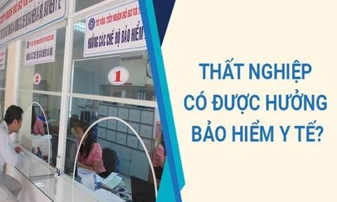 Đang nhận trợ cấp thất nghiệp có được hưởng bảo hiểm y tế không?