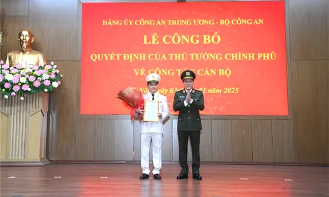 Thiếu tướng Đặng Hồng Đức giữ chức vụ Thứ trưởng Bộ Công an