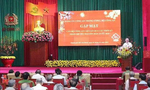 Lực lượng công an tiếp tục gương mẫu đi đầu trong xây dựng và phát triển đất nước