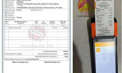 Thực hư chuyện đi vệ sinh mất 6.000 đồng cũng xuất hóa đơn VAT