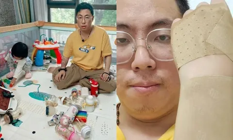 Bỏ lương trăm triệu chăm con, ông bố trẻ trầm cảm, viêm khớp, vợ chồng ly hôn