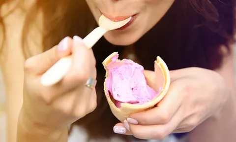 Cách ăn kem không lo béo đang được hội healthy chia sẻ rần rần