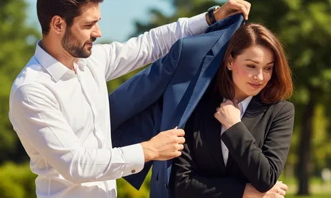 Tôi né khi sếp che áo vest, nhưng lòng lại rung lên vì một cảm giác đã lâu không có từ chồng