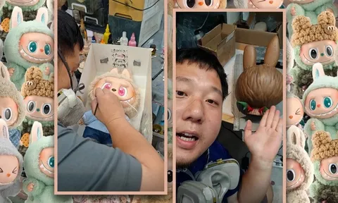 Nghề bác sĩ đồ chơi, chuyên sửa Labubu nở rộ tại Trung Quốc.