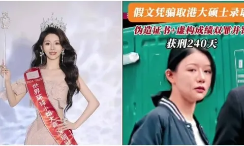 Dùng bằng giả vào đại học danh tiếng, hoa khôi Thâm Quyến lĩnh án tù