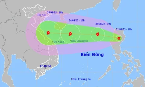 Bão số 5 có thể gây mưa lớn vượt lịch sử, hoàn lưu bao trùm từ Nghệ An đến Quảng Trị