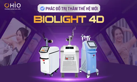 Phác đồ Bio Light 4D trong hỗ trợ điều trị thâm da tại Việt Nam