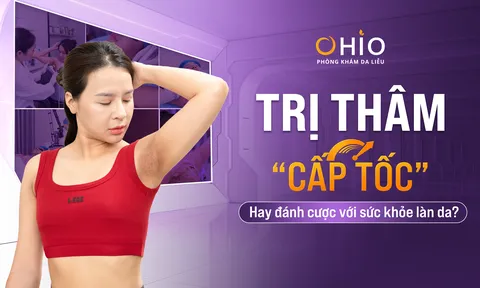 Trị thâm “cấp tốc” hay đánh cược với sức khỏe làn da?