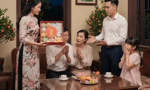 Mở hộp bánh Trung thu bạn gái mang biếu, cả nhà tôi chết lặng vì một chi tiết khó ngờ