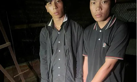 Bắt Trần Minh Tiến (SN 2007) và Lê Vũ Bảo (SN 2002)