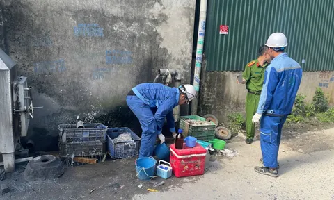 Hưng Yên: Xử lý hai cơ sở xả thải trái phép tại làng nghề Minh Khai