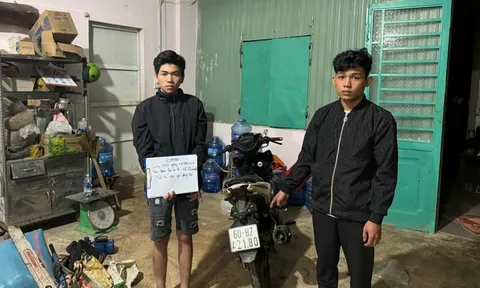 Lâm Đồng: Truy bắt nhanh hai thiếu niên 16 tuổi trộm cắp xe máy